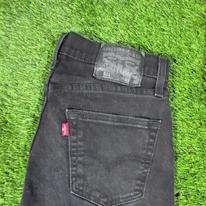 Levi’s 511 Mens Slim Fit Black Denim Jeans W29 L30 Red Tab Waterless